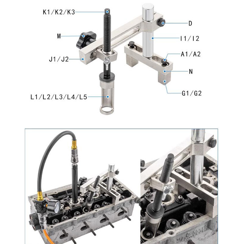 Zylinderkopf-Serviceset, Werkz – Valve Spring Compressor Bewertung und Preis